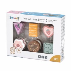 Игрушечные продукты Viga Toys PolarB Деревянные пирожные