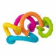 Набор прорезывателей Гибкие колечки Fat Brain Toys pipSquigz Ringlets (F250ML)