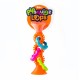 Прорезыватель-погремушка на присосках Fat Brain Toys pipSquigz Loops оранжевый  (F165ML) (F165ML)