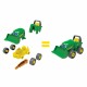 Игровой набор-конструктор John Deere Kids Трактор с ковшом и прицепом 47209