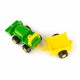 Игровой набор-конструктор John Deere Kids Трактор с ковшом и прицепом 47209