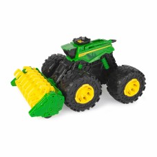 Игрушечный комбайн John Deere Kids Monster Treads с молотилкой и большими колесами